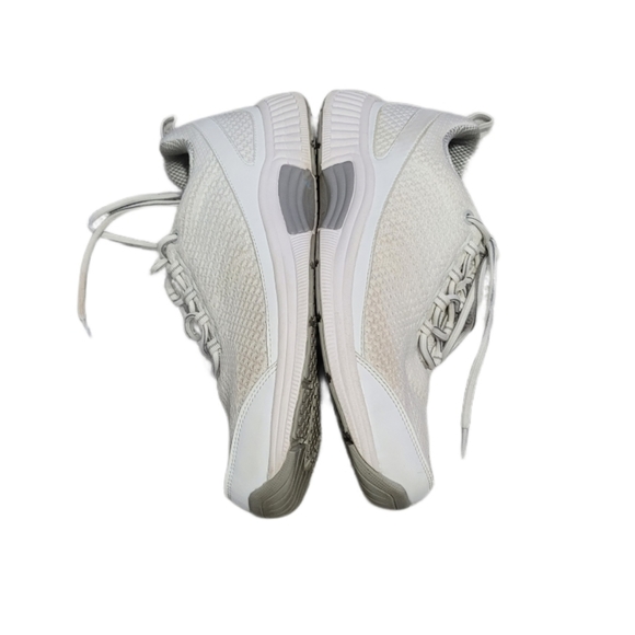 OrthoFeet Women's 8.5 D Wide White Coral Athletic Walking Shoes - Picture 9 of 16